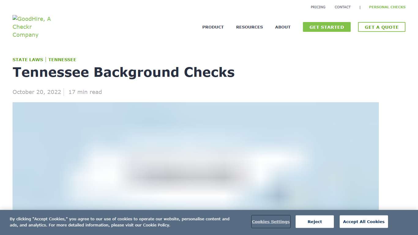 TBI Background Checks in Tennessee Fast, Compliant Screening GoodHire